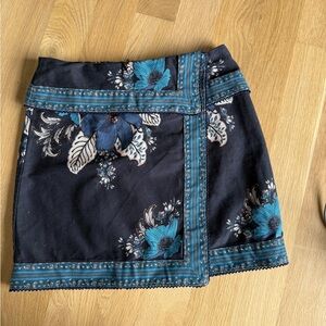 Farm Rio Blossom Tapestry Mini Skirt size 27